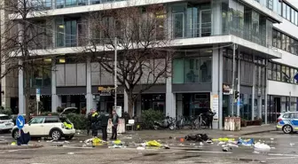 Münih'te Protestoya Daldığı İddia Edilen Sürücü Gözaltında