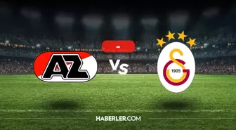 AZ Alkmaar Galatasaray maçı kaç kaç, bitti mi? MAÇ SONUCU! AZ Alkmaar Galatasaray golleri kim attı, canlı maç anlatımı!