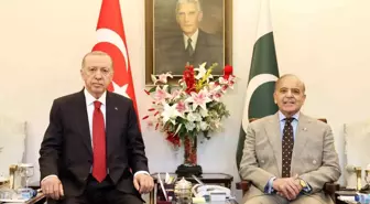 Cumhurbaşkanı Erdoğan, Pakistan Başbakanı Şerif ile görüştü