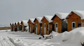 Malatya'nın Doğanşehir İlçesi Karla Kaplandı