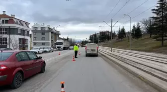 Eskişehir'de Dron Destekli Trafik Denetimi Yapıldı