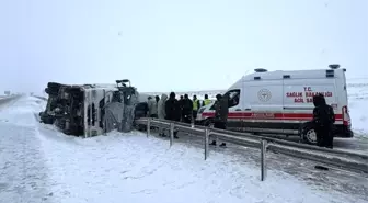 Ereğli'de Yolda Buzlanma Kazaya Neden Oldu