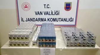 Muradiye'de Jandarma Kaçak Sigara Operasyonu: 1340 Paket Ele Geçirildi