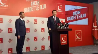 CHP Genel Başkanı Özgür Özel, Saadet Partisi Genel Başkanı Arıkan'ı Ziyaret Etti