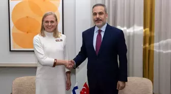 Hakan Fidan ve Elina Valtonen'den Avrupa'nın Güvenliği Üzerine Görüşme