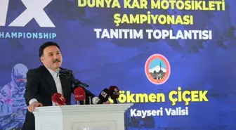 Erciyes'te Dünya Kar Motosikleti Şampiyonası İçin Hazırlıklar Başladı