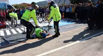 Gazipaşa'da Öğrencilere Trafik Güvenliği Eğitimi