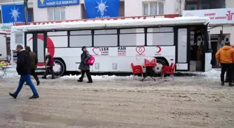 Hasköy'de Kan Bağışı Kampanyası Yoğun İlgiyle Gerçekleşti