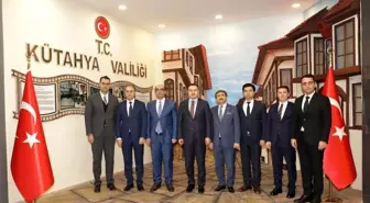 HSK Başmüfettişi Mustafa Güntin, Kütahya Valisi'ni Ziyaret Etti