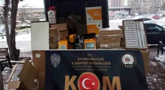 Kayseri'de Kaçakçılık Operasyonu: 103 Bin Doldurulmuş Makaron Ele Geçirildi