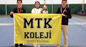 Muğla Teknoloji ve Kültür Koleji Tenis Şampiyonu Oldu