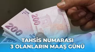 Tahsis numarası 3 olanlar ne zaman maaş alır?