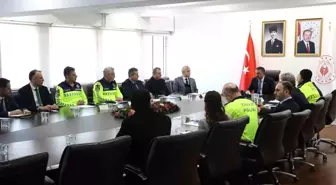 Zonguldak'ta Trafik Güvenliği Toplantısı Yapıldı