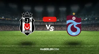 Beşiktaş Trabzonspor maçı kaç kaç, bitti mi? MAÇ SONUCU! Beşiktaş Trabzonspor golleri kim attı, canlı maç anlatımı!