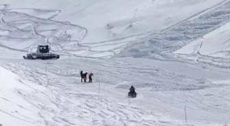 Palandöken Kayak Merkezi'nde Çığ Riski Nedeniyle 4 Kişiye Ceza