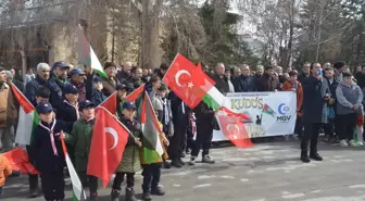 Karaman'da Filistin'e Destek Açıklaması Yapıldı