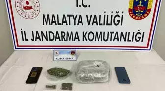 Malatya'da Uyuşturucu Operasyonu: 850 Gram Esrar Ele Geçirildi