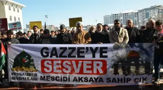 Muş'ta Gazze İçin Destek Açıklaması Yapıldı