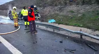 İzmir-İstanbul Otobanında Trafik Kazası: 2 Yaralı