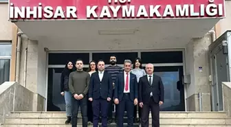 Bilecik İl Tarım Müdürü İnhisar'da Tarım ve Hayvancılığı Görüştü