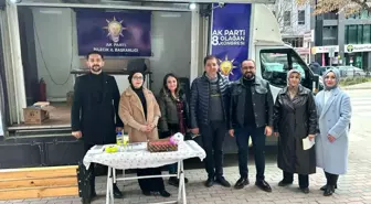 AK Parti Bilecik'te Tanıtım ve Üyelik Standı Açtı