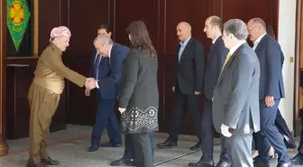 DEM Parti İmralı heyeti Mesud Barzani ile görüştü