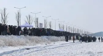 Erzurum'da Mahalli At Yarışları Coşkusu