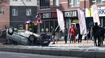 Kayseri'de Trafik Kazası: 1 Yaralı