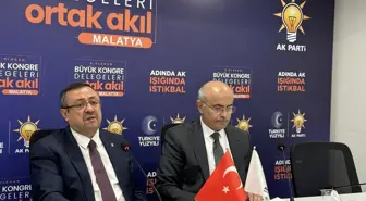 AK Parti Malatya İl Başkanı Bakan'dan 8. Olağan Büyük Kongre daveti