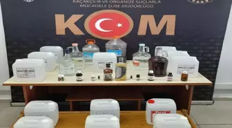 Burdur'da Sahte İçki Operasyonu: 185 Litre Etil Alkol Ele Geçirildi