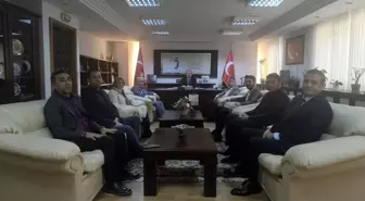 Çorumlu İş İnsanları Platformu Kaymakam'ı Ziyaret Etti