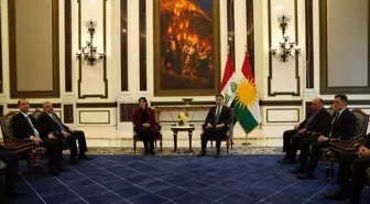 DEM Parti İmralı Heyeti, Neçirvan Barzani ile Görüştü