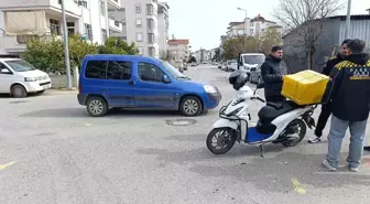 Manavgat'ta Motosiklet ve Hafif Ticari Araç Çarpıştı: Sürücü Yaralandı