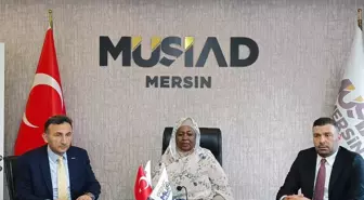 Sudan Yatırım Bakanı MÜSİAD Mersin Şubesini Ziyaret Etti