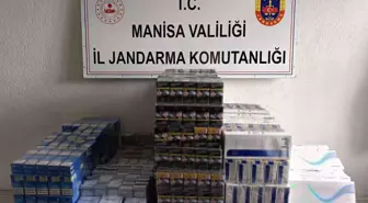 Kula İlçe Jandarma'sından Kaçak Sigara Operasyonu