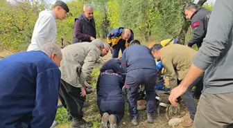 Adana'da Çiftçi Çapa Makinesine Ayağını Kaptırdı