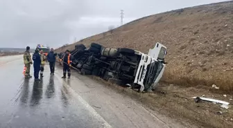 Haymana'da Tır Kazası: 1 Ölü, 1 Yaralı