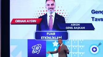 ASKON Genel Başkanı Aydın, Trakya Kariyer Fuarı'nda öğrencilerle buluştu Açıklaması