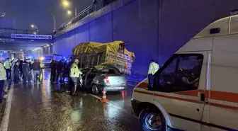 Bursa'da Zincirleme Trafik Kazası: 1 Ölü, 4 Yaralı