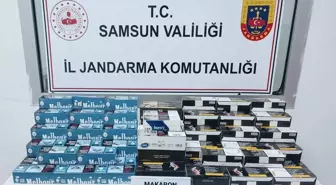 Samsun'da Bandrolsüz 28 Bin Doldurulmuş Makaron Ele Geçirildi