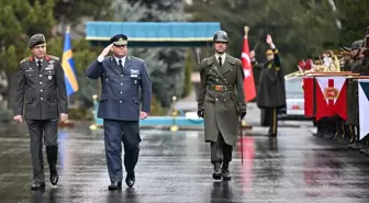 Orgeneral Gürak, İsveç Genelkurmay Başkanı Claesson'u Karşıladı