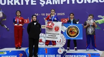 Yalova'da Wushu Kung Fu Şampiyonası'nda 11 Madalya