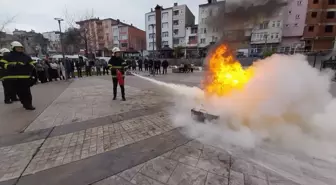 Ordu'da Kamu Personeline Yangın Güvenliği Eğitimi Verildi