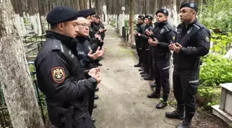 Şehit polis Fuat Kaplan mezarı başında anıldı