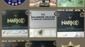 Balıkesir'de Uyuşturucu Operasyonu: 10 Gözaltı