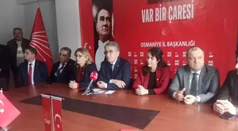 CHP'li Karatepe, Osmaniye'de Ekonomik Sıkıntılara Dikkat Çekti