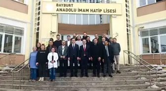 Din Öğretimi Genel Müdür Yardımcısı Oğuzhan Özkan, Bayburt Anadolu İmam Hatip Lisesini Ziyaret Etti