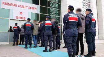 Karaman'da 4 Suçlu Jandarma Tarafından Yakalandı