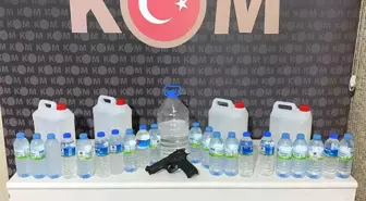 Kırıkkale'de Kaçak İçki ve Silah Operasyonu: 1 Gözaltı