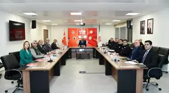 Tekirdağ'da 112 Acil Çağrı Hizmetleri Toplantısı Gerçekleşti